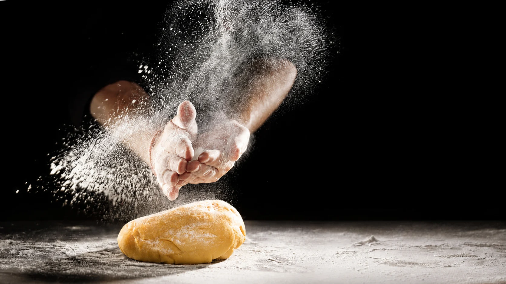 Preparing fresh pasta dough