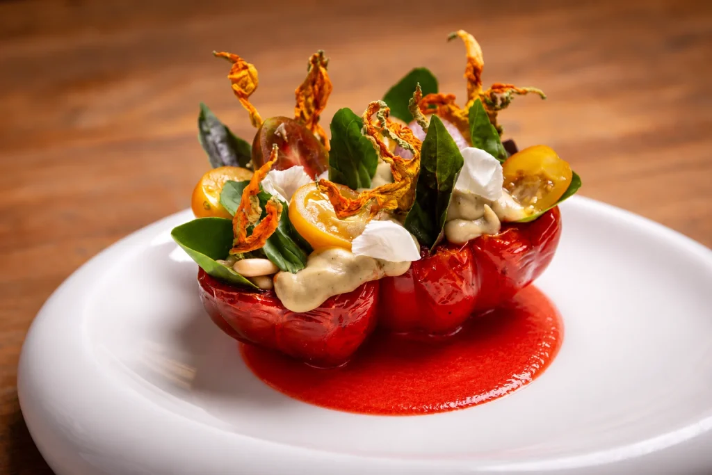 A tomato-based Cuculia creation