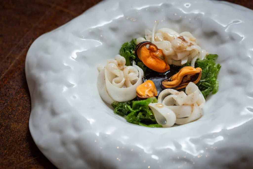 Cuttlefish curls in Cuculia’s cuisine