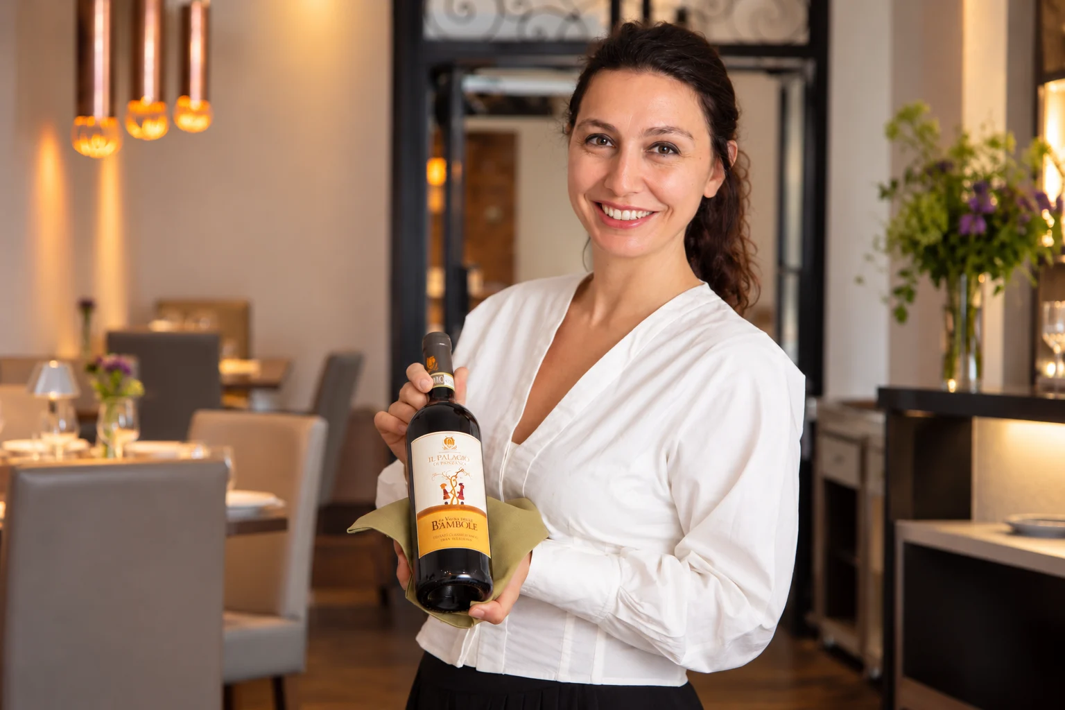 Roberta Del Prete, maître e sommelier di Cuculia